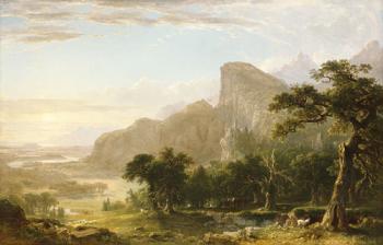 Asher Brown Durand : Landscape, Scene from Thanatopsis